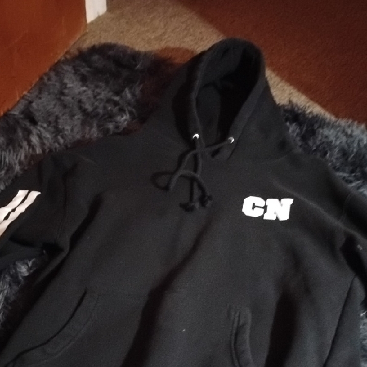 Cartoon Network Black Hoodie With White Details